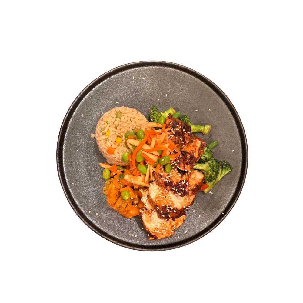 Honey Garlic Chicken Bowl